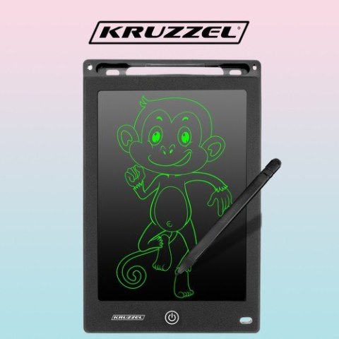 Tablet do rysowania 8,5" czarny KRUZZEL 22454 Kruzzel Tablet do rysowania 8,5" czarny KRUZZEL 22454 Kruzzel