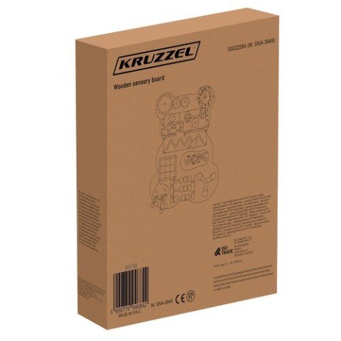 Tablica manipulacyjna- miś Kruzzel 22584 Kruzzel Tablica manipulacyjna- miś Kruzzel 22584 Kruzzel