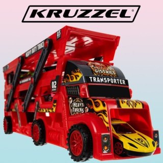 Zestaw ciężarówka TIR z 6 autami 22515 Kruzzel