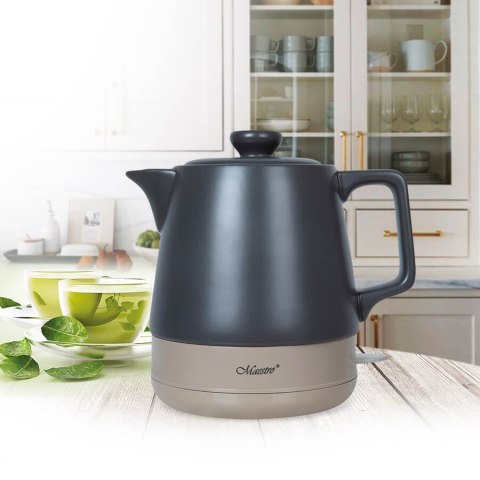 Ceramiczny czajnik elektryczny 1,0l 1200W MR-071-BLACK Ceramiczny czajnik elektryczny 1,0l 1200W MR-071-BLACK