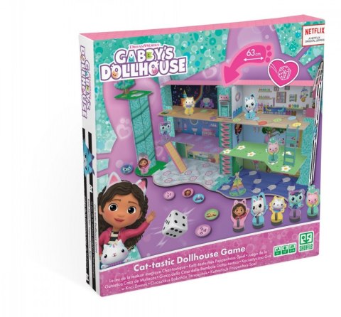 Gra Kotastyczna gra planszowa 3D Koci Domek Gabi Gra Kotastyczna gra planszowa 3D Koci Domek Gabi
