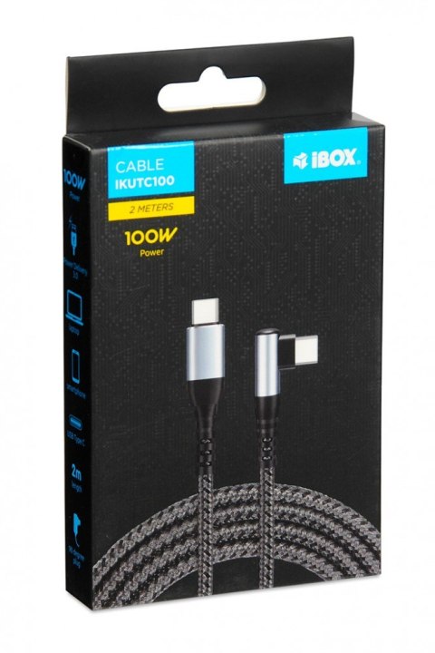 Kabel Typu-C IKUTC 100W 90 stopni Kabel Typu-C IKUTC 100W 90 stopni