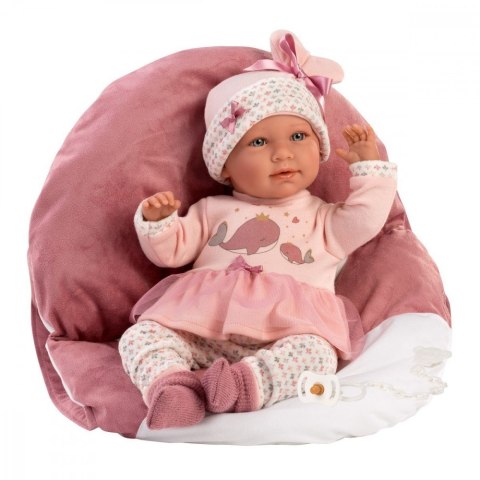 Lalka bobas Mimi z nosidełkiem 42 cm Lalka bobas Mimi z nosidełkiem 42 cm