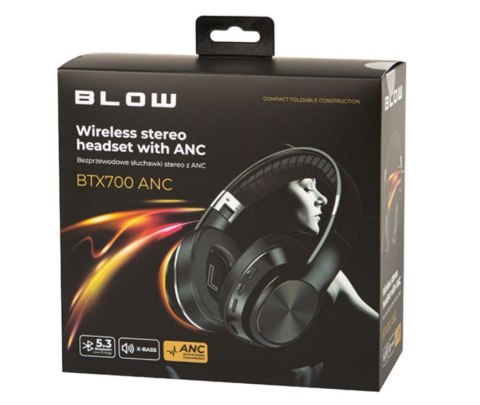 Słuchawki bezprzewodowe Bluetooth 5.3 BTX700ANC Słuchawki bezprzewodowe Bluetooth 5.3 BTX700ANC