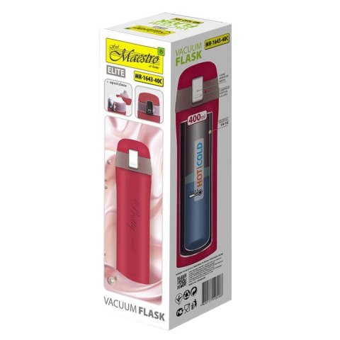 Kubek termiczny 400 ml Pretty MR-1643-40C Czerwony Kubek termiczny 400 ml Pretty MR-1643-40C Czerwony