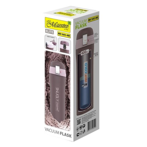 Kubek termiczny 400 ml Sungly MR-1643-40E Brązowy Kubek termiczny 400 ml Sungly MR-1643-40E Brązowy