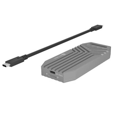 Obudowa IB-1919M-C42 Type-C. USB4. Gen 3x2 (40 Gbit/s) na PCIe NVMe M.2 2280 Obudowa IB-1919M-C42 Type-C. USB4. Gen 3x2 (40 Gbit/s) na PCIe NVMe M.2 2280
