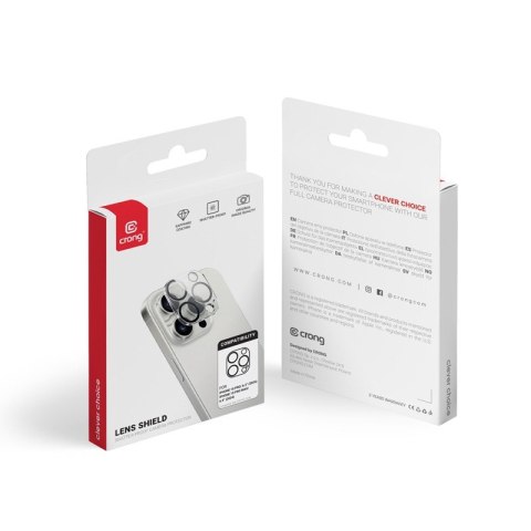 Szkło ochronne Lens Shield - na aparat i obiektyw iPhone 16 Pro / iPhone 16 Pro Max Szkło ochronne Lens Shield - na aparat i obiektyw iPhone 16 Pro / iPhone 16 Pro Max