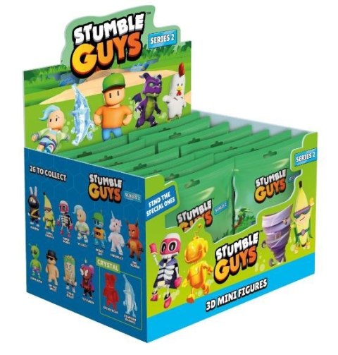 Stumple Guys Flowpack display 18 sztuk Stumple Guys Flowpack display 18 sztuk