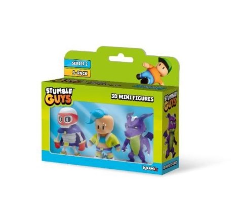 Stumple Guys Opakowanie windowbox z 3 figurkami Stumple Guys Opakowanie windowbox z 3 figurkami