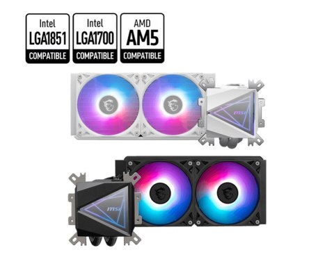 Chłodzenie procesora MAG CORELIQUID I240 240mm ARGB /306-7ZW7A11-C24 Chłodzenie procesora MAG CORELIQUID I240 240mm ARGB /306-7ZW7A11-C24