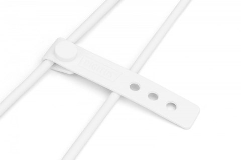 Kabel zasilający silikonowy USB-A - Lightning, USB 2.0 12W, certyfikat MFI, 1m Biały Kabel zasilający silikonowy USB-A - Lightning, USB 2.0 12W, certyfikat MFI, 1m Biały