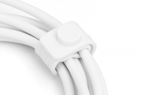 Kabel zasilający silikonowy USB-C - USB-C, USB 2.0 60W, 1m Biały Kabel zasilający silikonowy USB-C - USB-C, USB 2.0 60W, 1m Biały