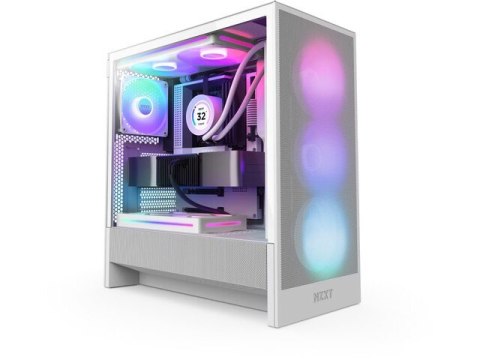 Obudowa H5 FLOW RGB Midi Tower z oknem (2024) Biała Obudowa H5 FLOW RGB Midi Tower z oknem (2024) Biała