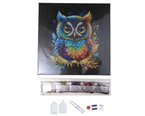 Obraz Crystal Art Sowa Obraz Crystal Art Sowa