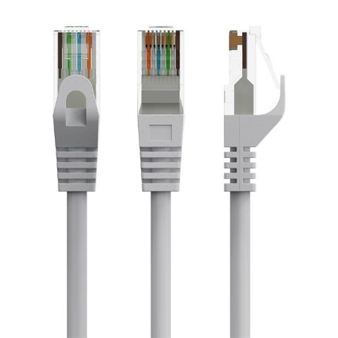 Patch cord kat.6 miedź UTP 15m szary Patch cord kat.6 miedź UTP 15m szary
