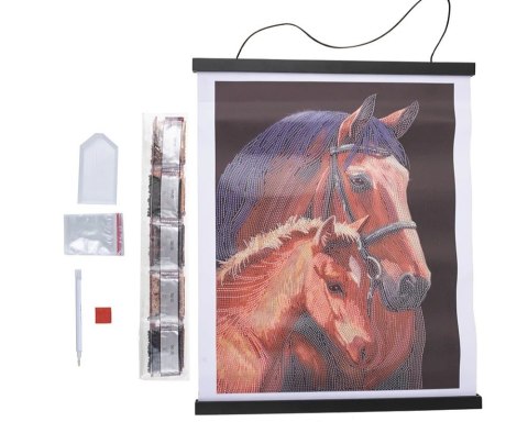 Plakat Crystal Art Konie Plakat Crystal Art Konie