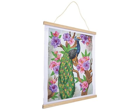 Plakat Crystal Art Paw i Piwonia Plakat Crystal Art Paw i Piwonia