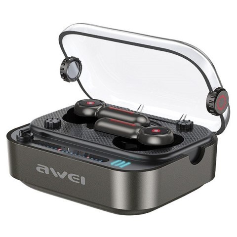 Słuchawki Bluetooth 5.3 TWS T58 ANC Czarne Słuchawki Bluetooth 5.3 TWS T58 ANC Czarne