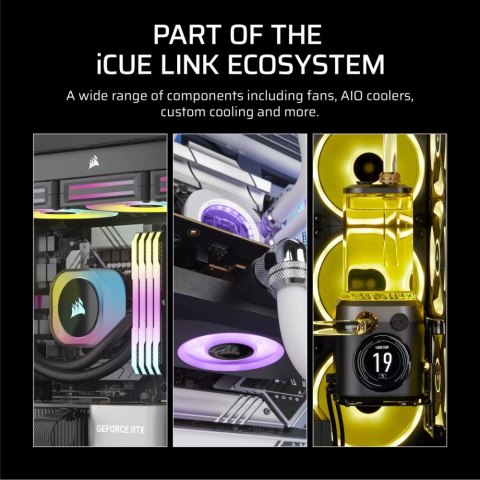 Wentylator iCUE LINK RX120 MAX RGB 120mm Triple Fan Kit