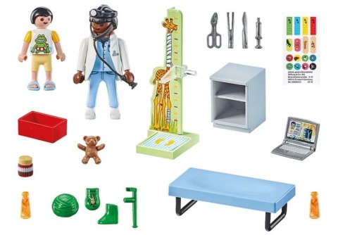 Zestaw figurek Action Heroes 71619 Pediatra z pluszowym misiem Zestaw figurek Action Heroes 71619 Pediatra z pluszowym misiem