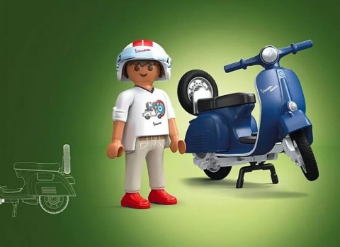 Zestaw figurek Vespa 71622 1969 Vespa 150 Sprint Veloce, niebieski Zestaw figurek Vespa 71622 1969 Vespa 150 Sprint Veloce, niebieski