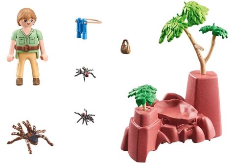 Zestaw z figurkami Wiltopia 71627 Pajęcza skała Zestaw z figurkami Wiltopia 71627 Pajęcza skała
