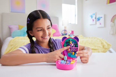 Figurki Polly Pocket Bubble Tea Panda zestaw kompaktowy Figurki Polly Pocket Bubble Tea Panda zestaw kompaktowy