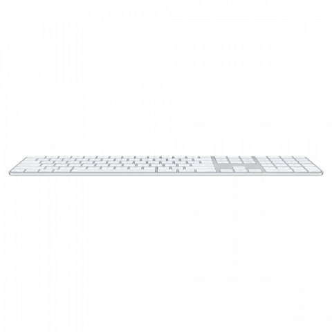 Klawiatura Magic Keyboard z Touch ID i polem numerycznym dla modeli Maca z czipem Apple - angielski (międzynarodowy) - białe kla Klawiatura Magic Keyboard z Touch ID i polem numerycznym dla modeli Maca z czipem Apple - angielski (międzynarodowy) - białe kla