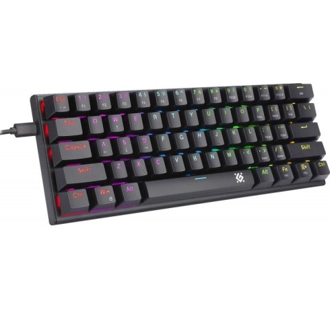 Klawiatura mechaniczna CAIRON GK-081 podświetlenie RGB Czarna Klawiatura mechaniczna CAIRON GK-081 podświetlenie RGB Czarna