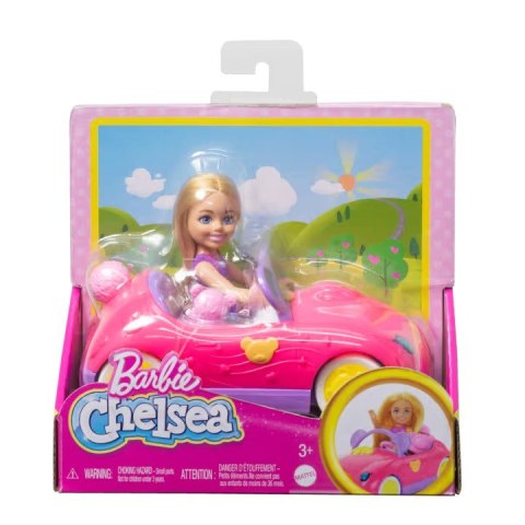 Lalka Barbie Chelsea Misiowy pojazd zestaw z samochodem Lalka Barbie Chelsea Misiowy pojazd zestaw z samochodem