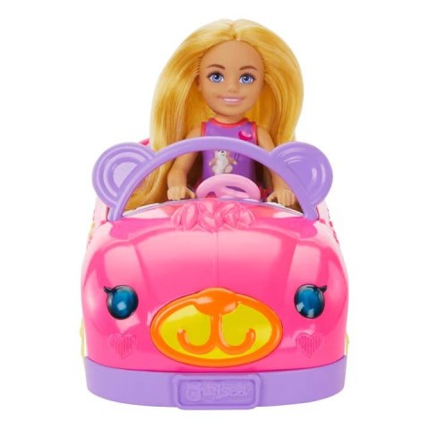 Lalka Barbie Chelsea Misiowy pojazd zestaw z samochodem Lalka Barbie Chelsea Misiowy pojazd zestaw z samochodem