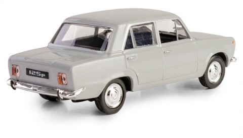 Pojazd PRL Fiat 125p popielaty