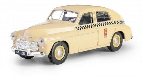 Pojazd PRL Warszawa M20 taxi piaskowy Pojazd PRL Warszawa M20 taxi piaskowy