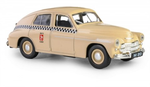 Pojazd PRL Warszawa M20 taxi piaskowy Pojazd PRL Warszawa M20 taxi piaskowy