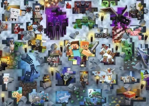 Puzzle 1000 elementów Minecraft Challenge Puzzle 1000 elementów Minecraft Challenge