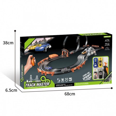 Tor wyścigowy 1:64 z pętlami tor 5,2 m Tor wyścigowy 1:64 z pętlami tor 5,2 m