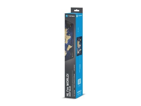 Podkładka pod mysz World Deep Blue 800X4000 Podkładka pod mysz World Deep Blue 800X4000