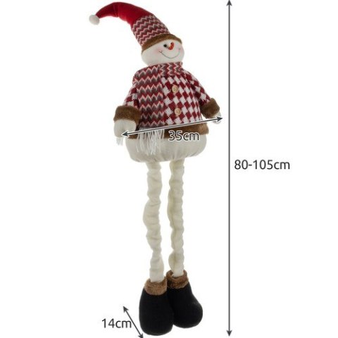 Bałwan świąteczny- teleskopowy 105cm Ruhhy 22341 Ruhhy