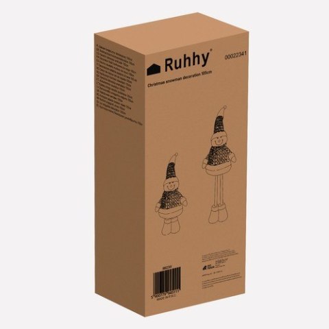 Bałwan świąteczny- teleskopowy 105cm Ruhhy 22341 Ruhhy
