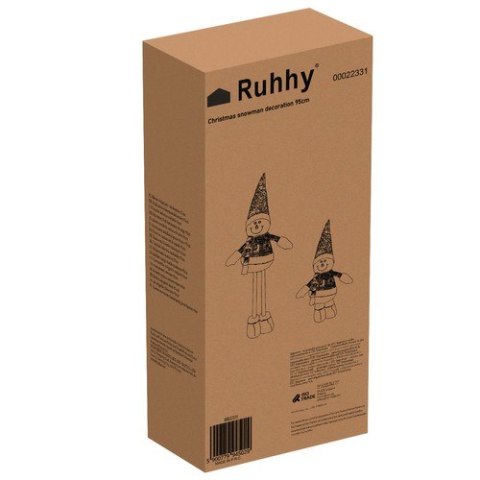 Bałwan świąteczny- teleskopowy 95cm Ruhhy 22331 Ruhhy