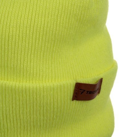 Czapka zimowa z latarką- żółta Trizand 22664 Trizand