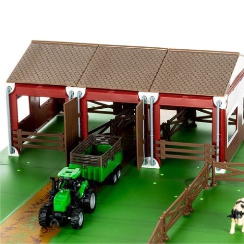 Farma ze zwierzętami + 2 autka rolnicze 22404 Kruzzel