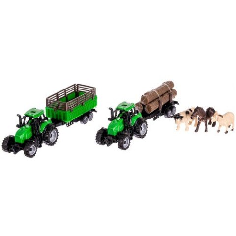 Farma ze zwierzętami + 2 autka rolnicze 22404 Kruzzel