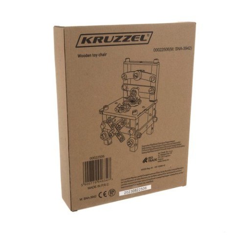Krzesło drewniane montażowe Kruzzel 22506 Kruzzel