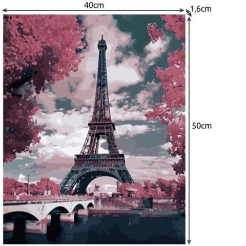 Malowanie po numerach 40x50cm- wieża Maaleo 22784 Maaleo Malowanie po numerach 40x50cm- wieża Maaleo 22784 Maaleo