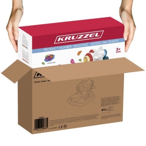 Masa plastyczna- zestaw Kruzzel 22562 Kruzzel Masa plastyczna- zestaw Kruzzel 22562 Kruzzel