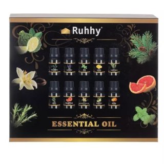 Olejek eteryczny- zestaw 10szt. 15ml Ruhhy 21938 Ruhhy