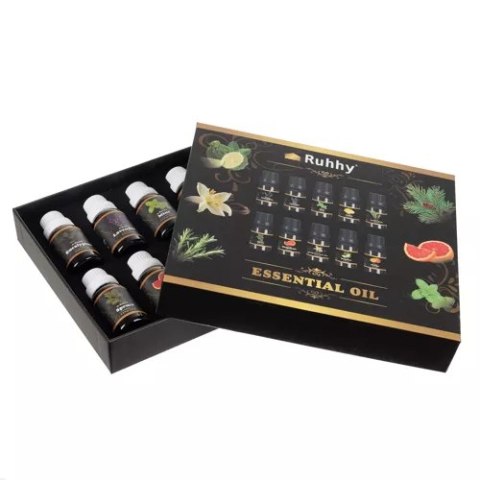 Olejek eteryczny- zestaw 10szt. 15ml Ruhhy 21938 Ruhhy