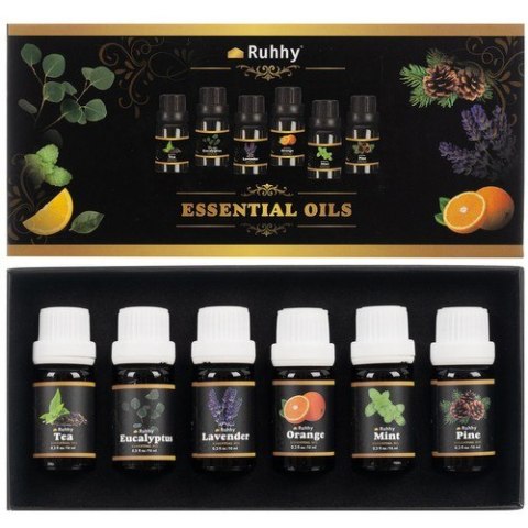 Olejek eteryczny- zestaw 6szt. 10ml Ruhhy 21939 Ruhhy